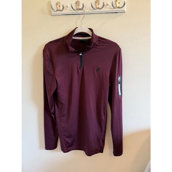 Men's Spyder Quarter Zip - Picture 1 of 4